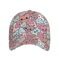 thumbnail image 2 of Fotbe Cartoon Hearts Classic Baseball Cap, Adjustable Snapback Hats, Outdoor Baseball Hat for Men and Women Cotton Soft, 2 of 9