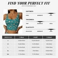 thumbnail image 6 of Vsdgher Giraffes Doing Various Yoga Print Women Sleeveless Athletic Tank Top Built-in Bra Camisole Sports Vest for Yoga Running Fitness Exercise with Removable Pads, 6 of 8