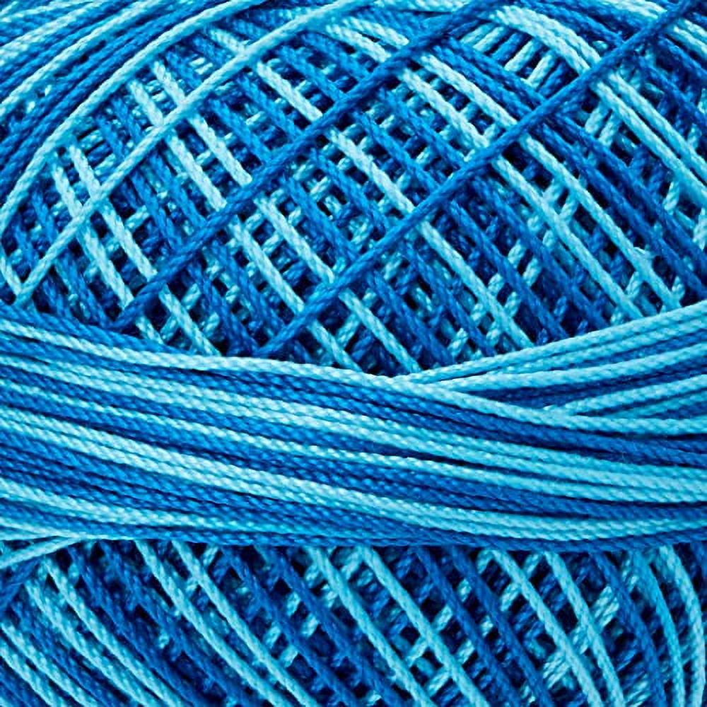 Handy Hands Lizbeth Cordonnet Cotton Size 10-Turquoise Twist - image 2 of 3