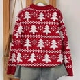 thumbnail image 6 of Kaemgyyd Women's Christmas Sweater Cute Print Crew Neck Knit Pullover Casual Lightweight Long Sleeve Tunic Tops, 6 of 6
