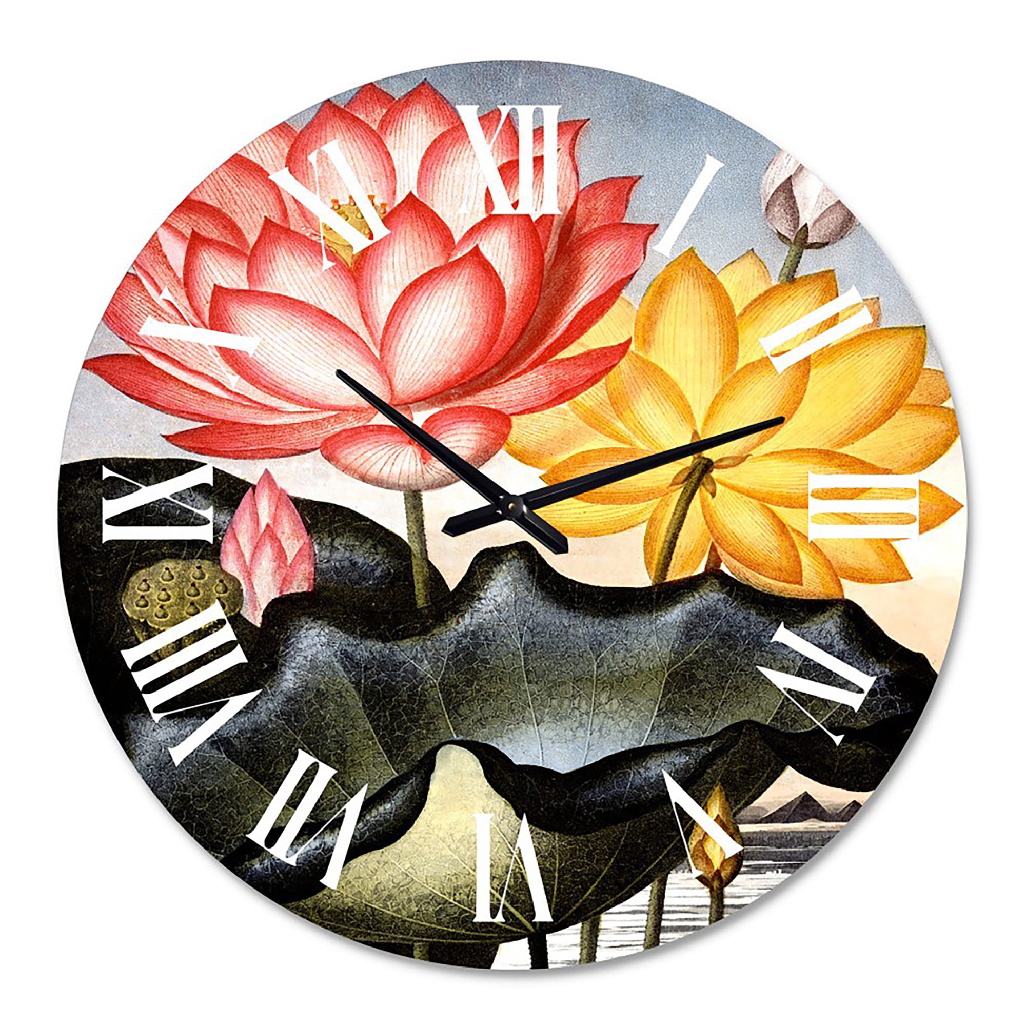 Designart 1 in Quartz Traditional Wall Clock