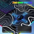 thumbnail image 6 of Miroddi RGB Gaming Mouse Pad with Wireless Charger, LED Mouse Mat with Phone Holder, Ultra-Smooth Surface, Non-Slip Rubber Base, Waterproof Keyboard Pad, 6 of 8