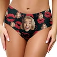 thumbnail image 2 of MKLEKYY Braguitas Cortas de Playa para Mujer, Moda para San Valentín, Diy, Estampadas, Sexys, de Tiro Bajo, 2 of 4
