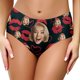thumbnail image 2 of MKLEKYY Braguitas Cortas de Playa para Mujer, Moda para San Valentín, Diy, Estampadas, Sexys, de Tiro Bajo, 2 of 4