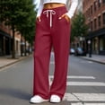 thumbnail image 5 of Women's Jogger Pants With Elastic Drawstring Wasit Pants Waist Multi-Pockets Casual Sweatpants For Active Gym Sessions, 5 of 7
