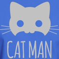 thumbnail image 3 of CafePress - Cat Man T Shirt - Men's Classic Graphic Cotton T-Shirt, 3 of 4