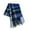 Navy, variant on Splozh Winter Scarf for Women 2025 New Checkerboard Scarf for Women Thickened Warm with Tassel Autumn/Winter Trendy Navy,One Size