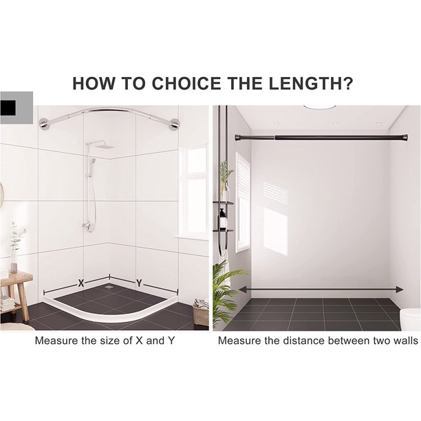 ShenMo Burlete de silicona para baño o puerta - Evita el desbordamiento de agua - Tira impermeable flexible autoadhesiva para separación húmeda y seca (80 pulgadas) LingWen 9024715173126