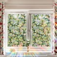 thumbnail image 2 of Window Privacy Film Stained Glass Window Film Decorative Window Sticker Privacy Film for Glass Door Heat Control UV Block Non-Adhesive Peel and Stick Rainbow Window Cling Reusable, 2 of 6