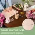 thumbnail image 4 of Uxcell Flower Wrapping Paper, Iridescent Double Sided Florist Packaging Pink, 4 of 7