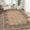 Brown, variant on 2x6 Washable Vintage Border Runner Rug Non-Slip Low Pile Stain-Resistant Boho Throw Carpet for Kitchen Hallway Living Room Bedroom Taupe/Brown.