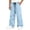 00##-Light Blue337, variant on Kiijoy Boys Baggy Sweatpants Elastic Waist Athletic Open Bottom Jogger Pants, Sizes 5-6