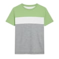 thumbnail image 4 of Vrotazzy Boys Casual Crewneck Long Sleeve Shirt Comfortable Daily Wear Youth Top for Play And School, 4 of 5