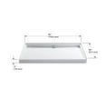 thumbnail image 2 of Kohler K-9928 Groove Shower Receptor 60" X 36" - White, 2 of 6