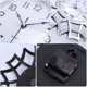 thumbnail image 5 of EeaseMX Reloj de esfera vintage Reloj silencioso hueco europeo 3D Reloj de pared decorativo grande para sala de estar Dormitorio Cocina (Plata), 5 of 7