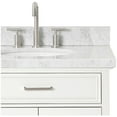 thumbnail image 6 of Ariel D043srcwovo Kensington 43" Free Standing Single Oval Basin Vanity Set - Grey, 6 of 7