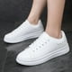 thumbnail image 3 of Zapatos blancos de primavera y otoño para mujer, zapatos casuales para estudiantes, zapatos de tabla para mujer coreana, zapatillas de deporte de suela plana a juego, 3 of 6
