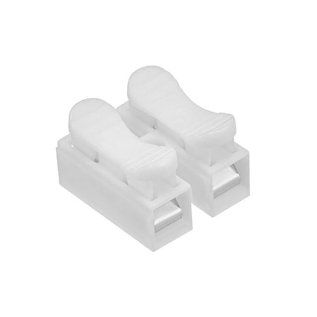 Conectores de cable de resorte CH-2 Unique Bargains, bloque de terminales de conector rápido, 50 piezas