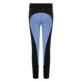 thumbnail image 4 of dPois Kids Girls Horseback Riding Tights High Waist Arena Training Breeches with Pockets for Riding Black 10, 4 of 5