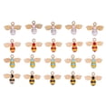 thumbnail image 1 of Little Bee Pendant,20pcs Bee Charm Pendants Bee Pendant Craft Bee Charm Pendants Streamlined Design, 1 of 14