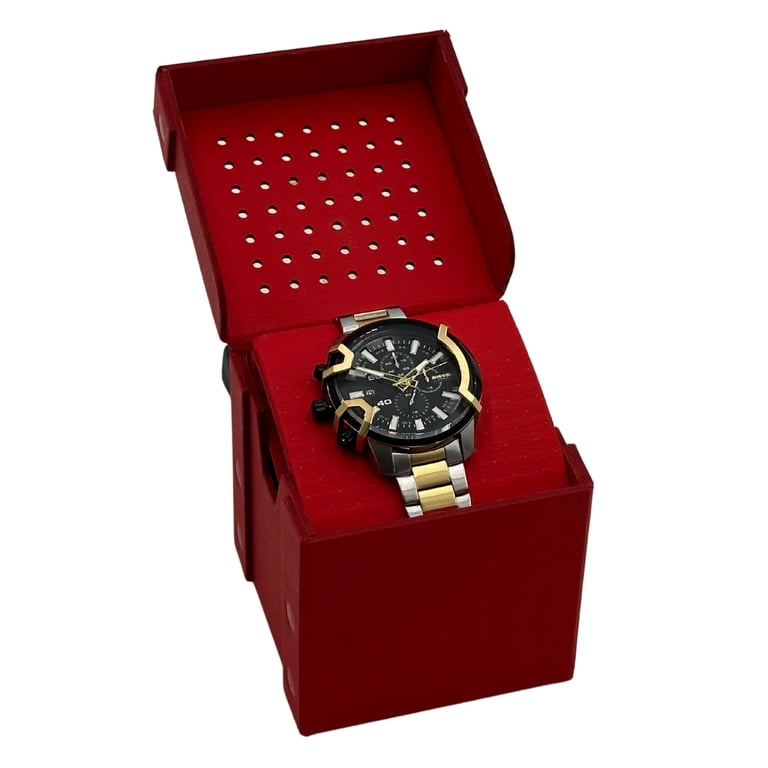 Diesel Men's Griffed Stainless Steel Chronograph Quartz Watch