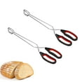 thumbnail image 7 of 2PC 16 Inch Extra Long Grill Tongs, Professional Stainless Steel Food Tongs with Non- Grips, Heavy Duty Scissors Style BBQ Tongs for Kitchen Outdoor Camping Cooking, 7 of 7
