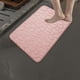 thumbnail image 5 of Alfombra de baño, alfombra de baño, lavable a máquina, alfombra de baño de secado rápido para bañera Rosado, 5 of 7