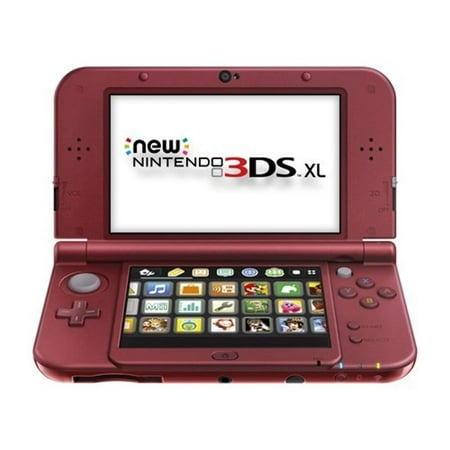 Restored Nintendo New 3DS XL Red (Refurbished)