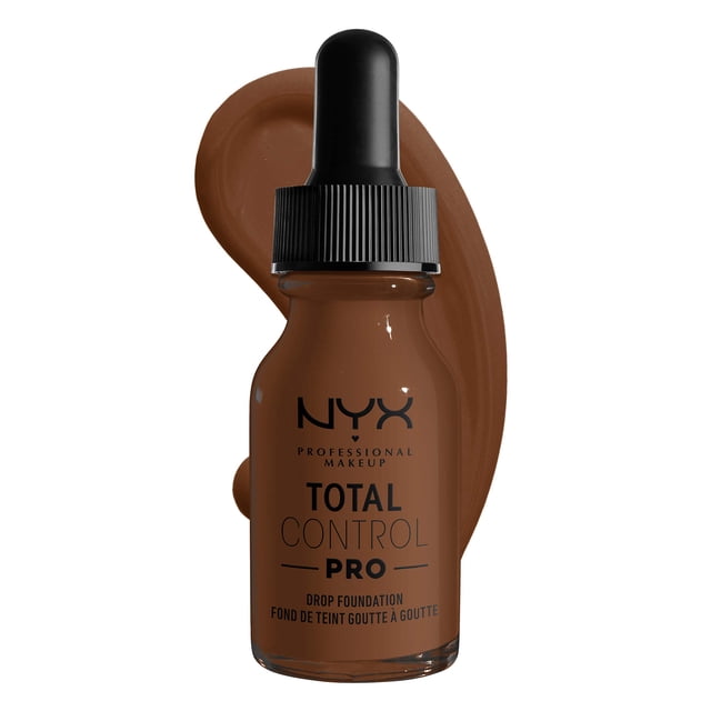 Maquillaje profesional de base NYX Total Control Pro Drop Cocoa
