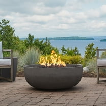 Real Flame 300Lp Willows 38 In. Wide 85,000 BTU Liquid Propane Fire Pit - Carbon