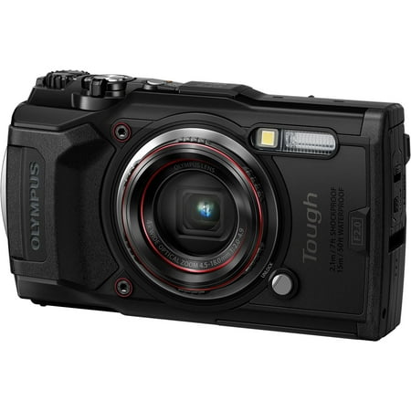 Olympus - Tough TG-6 12.0 Megapixel Digital Camera - Black