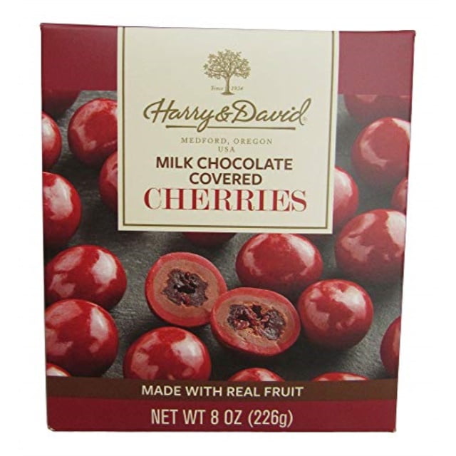 harry and david, milk chocolate covered cherries, 8 ounces. - Walmart