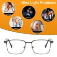 thumbnail image 5 of Gafas filtrantes de luz azul para mujeres y hombres, gafas de ordenador para comodidad ocular, 5 of 5