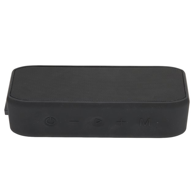 Altavoz Bluetooth portátil Bling Bling IPX7 resistente al agua sonido de graves potentes color negro