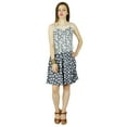 thumbnail image 2 of Bimba Polka Dots Dress With Poncho Top Spaghetti Strap Pouf MiniCustom Dress, 2 of 7