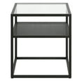 thumbnail image 2 of Evelyn&Zoe Nellie 20" Wide Square Side Table, Blackened Bronze, 2 of 10