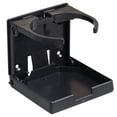 thumbnail image 1 of KAKOWELY car drink holder 1pc Foldable Cup Rack Folding Beverage Rack Ashtray Cup Holder for Car Interior3.86"X3.66"X3.62", 1 of 5