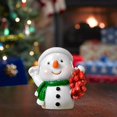 thumbnail image 3 of GUOOL Christmas Resin Figurine Prop Decorations Creative Crafts Statues for Home Party Snowman, 3 of 8