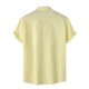 thumbnail image 4 of pstuiky Mangas cortas para hombre, Camisa hawaiana informal de manga corta con cuello vuelto y botones para hombre camisetas de hombre s, 4 of 9