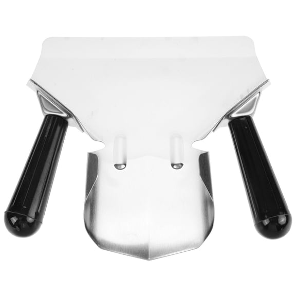 Stainless Steel Popcorn Scoop for Home Silver Color Portable and Versatile 7 Inch