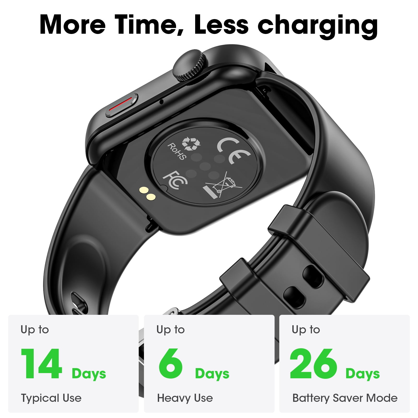 Mingdaln Smart Watch for Men Women, 2026 Smartwatch(Metal body) , 1.93"New Fitness Watch with Answer/Make Call/120+ Sport Modes/Pedometer/IP68 Waterproof, Fitness Tracke Fits for Android/iPhone,Black