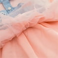 thumbnail image 3 of MINKIDFASHION Baby Girl 1-4 Years Flower Princess Female Dresses Pink 2T, 3 of 6