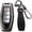 Black-Long keychain, variant on Key Fob Cover Compatible with Mitsubishi Outlander 2021-2024 Keychain Case Holder Protector,Black-Long keychain