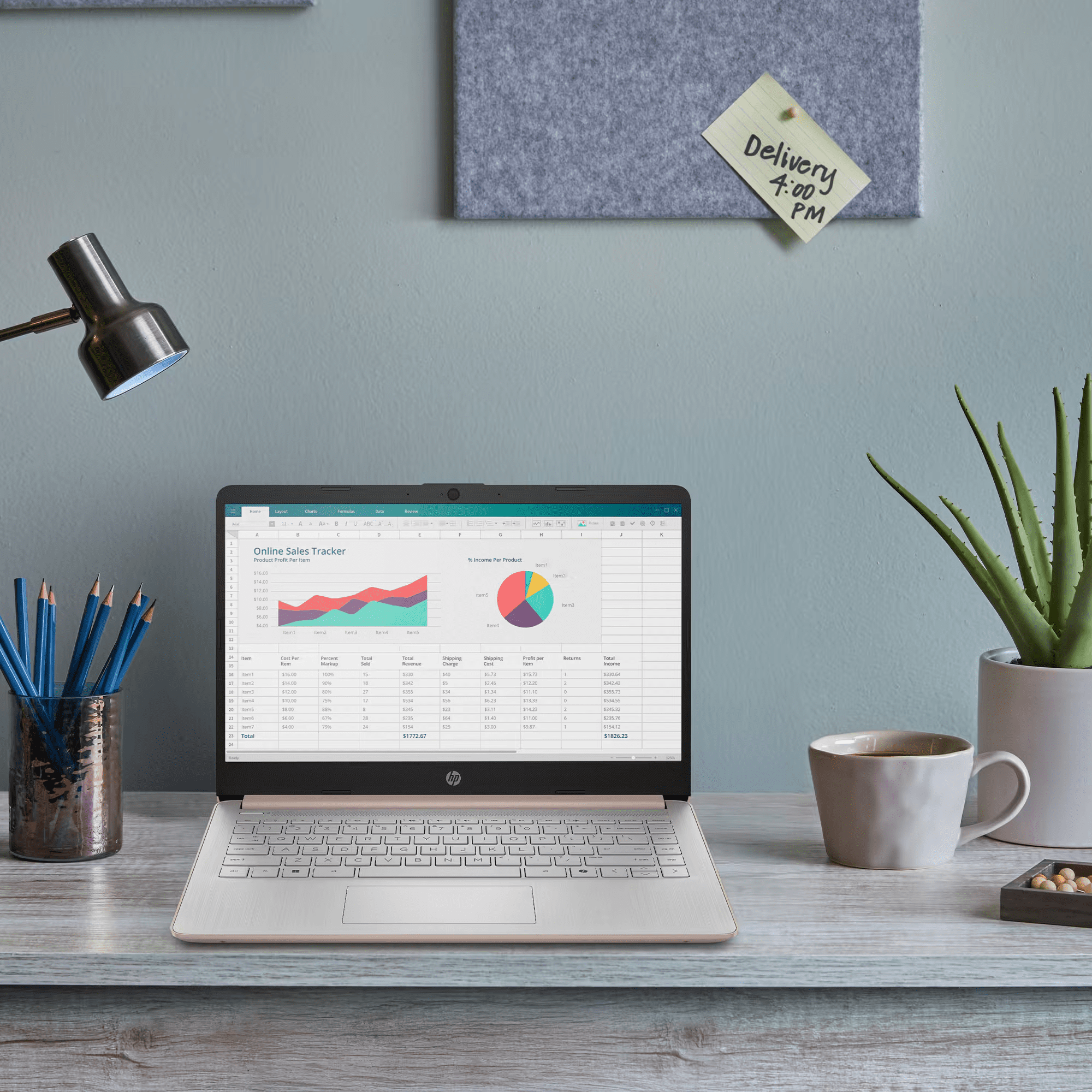 HP 14 inch Laptop Ultra Thin, Microsoft Office 365 included, Intel