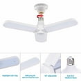 thumbnail image 5 of Household Energy-saving Lamp LED Three-leaf Lamp Foldable Super Bright Wide Pressure Constant, 5 of 5