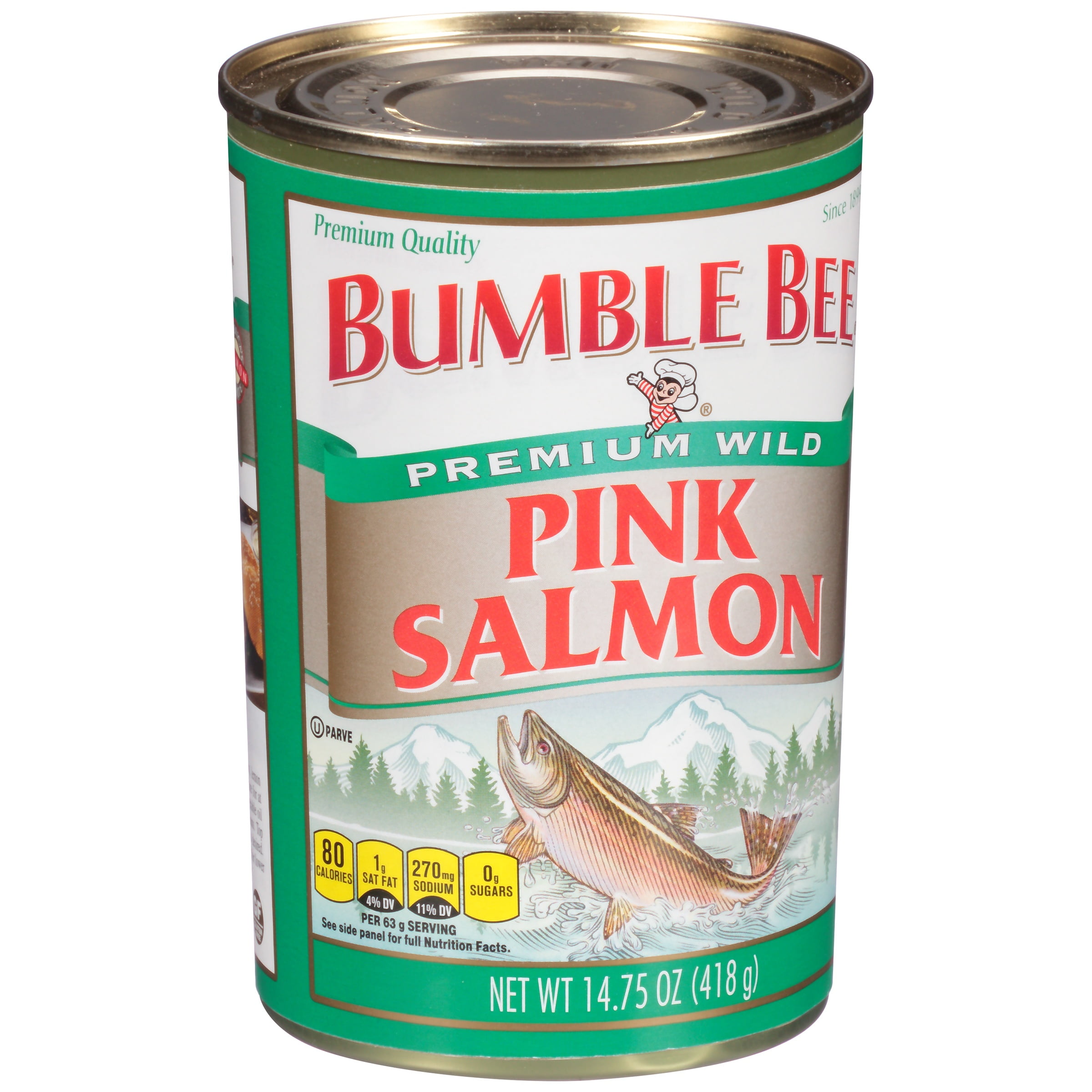 Bumble Bee Wild Pink Salmon 14.75 oz. Can by Bumble Bee Seafoods