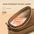 thumbnail image 4 of DREAM PAIRS Women's Slippers for Women Genuine Suede Platform Slip-on Warm Slippers, 4 of 8