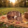 thumbnail image 7 of Fall Serving Tray Pumpkin Wooden Tea Tray 3-Compartment Divided Platter with Handle for Desserts Charcuterie Breakfast Fall Kitchen Decor Fall Table Decor Fall Decorations for Home by MPOISVA, 7 of 7