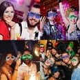 thumbnail image 5 of LINLIN LED Glasses, 4 Modes Light Up Glasses Neon El Wire LED Light Up Eyeglasses Sunglasses Eyewear for Kids/Adults Nightclub Party, 5 of 10