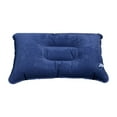 thumbnail image 2 of Aodebiao Ultra Soft Inflatable Travel Pillow for Adults, Portable Neck Support Bolster for Camping, Hiking, Office Nap & Airplane Rest, Compact Flocked Design with Easy Inflate Deflate Valve, 2 of 8